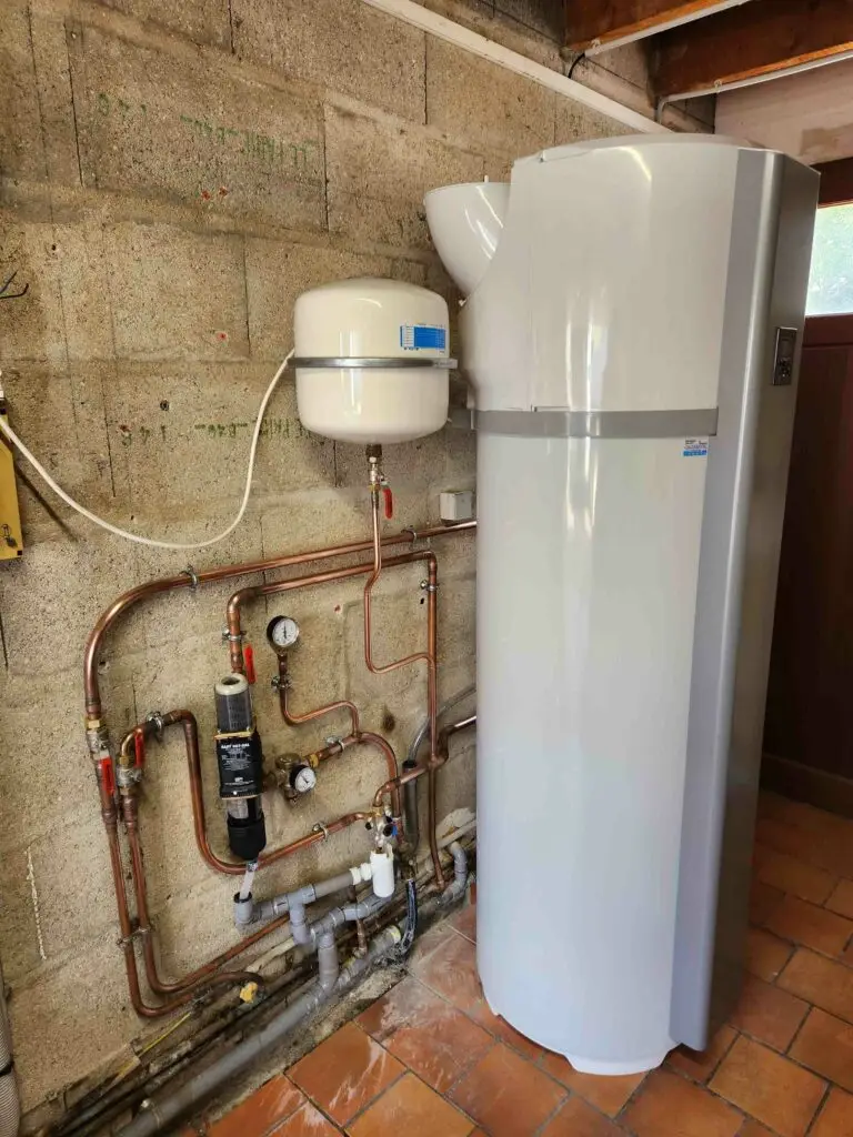 Installation chauffe-eau thermodynamique Atlantic Calypso